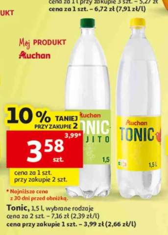 Tonic Jito Auchan +1 wariant