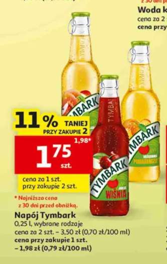 Napój Tymbark Jabłko Mięta +2 warianty