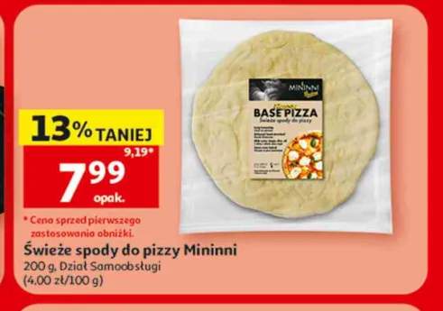 Świeże spody do pizzy Mininni