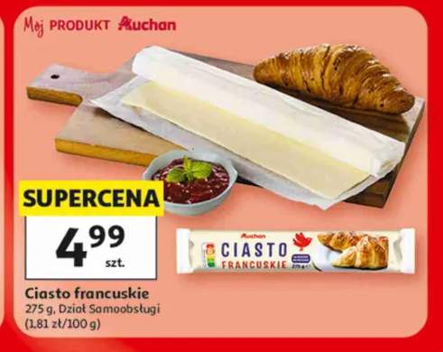 Ciasto francuskie Auchan