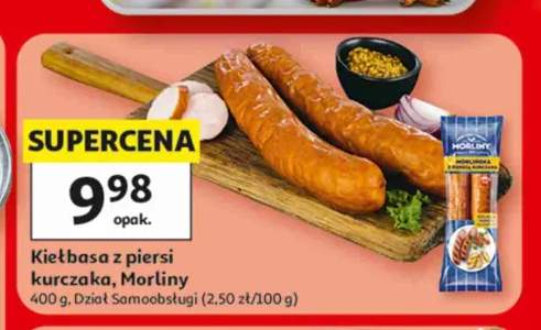 Kiełbasa z piersi kurczaka Morliny