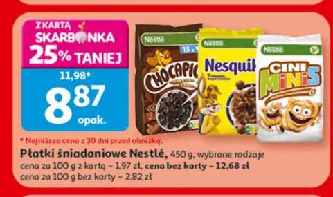 Płatki śniadaniowe Nestlé Chocapic +2 warianty