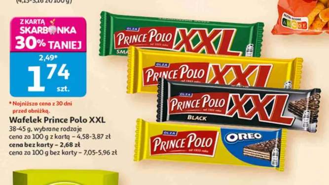 Wafelek Prince Polo XXL Classic +3 warianty