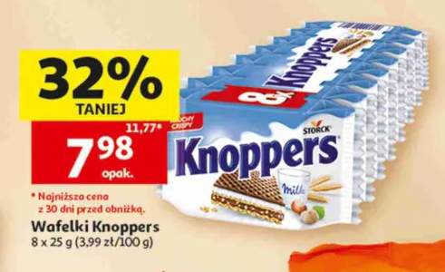 Wafelki Knoppers Storck 8-pak