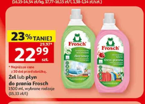 Żel do prania Frosch Aloesowy +1 wariant