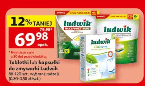 Tabletki do zmywarki Ludwik +1 wariant
