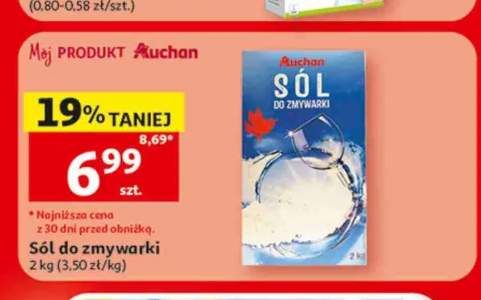 Sól do zmywarki Auchan