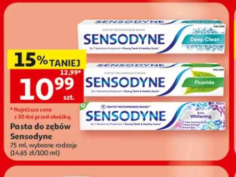 Pasta do zębów Sensodyne Deep Clean +2 warianty