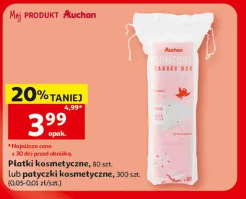 Płatki kosmetyczne Auchan Comfort +1 wariant