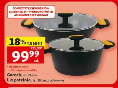 Garnek z pokrywką śr. 24 cm +1 wariant