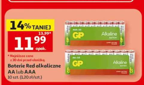 Baterie alkaliczne GP AA +1 wariant