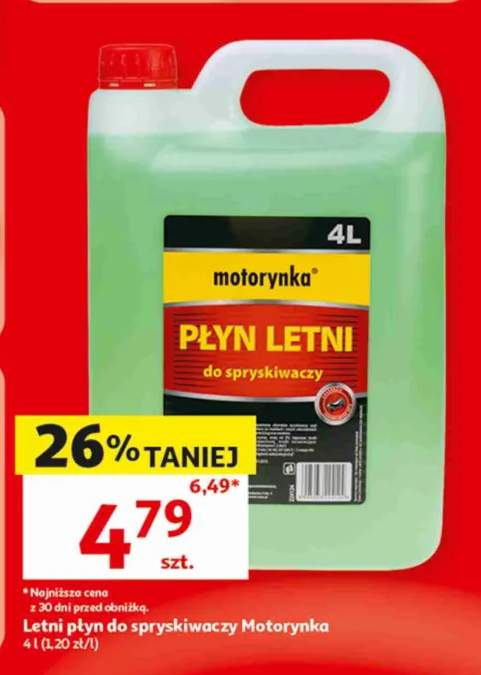 Letni płyn do spryskiwaczy Motorynka