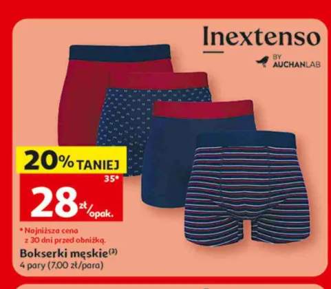 Bokserki męskie Inextenso