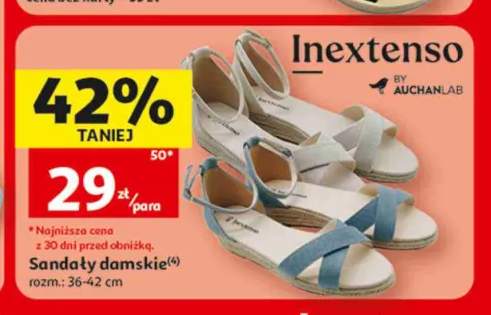 Sandały damskie Inextenso