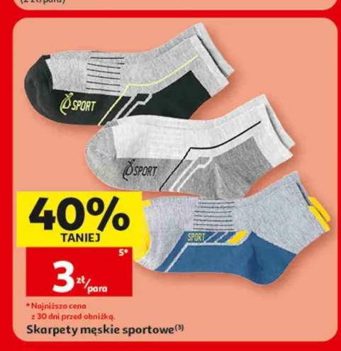 Skarpety męskie sportowe Inextenso