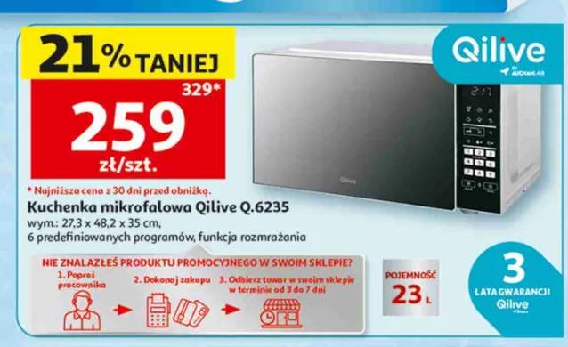 Kuchenka mikrofalowa Qilive Q.6235