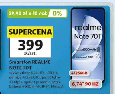 Smartfon REALME NOTE 70T