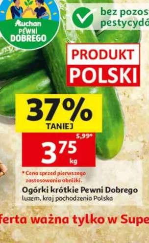 Ogórki krótkie Pewni Dobrego
