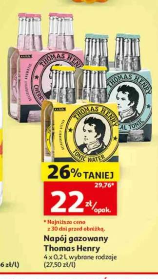 Napój gazowany Thomas Henry Tonic Water +2 warianty