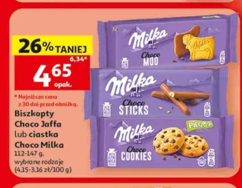 Ciastka Milka Choco Moo +3 warianty