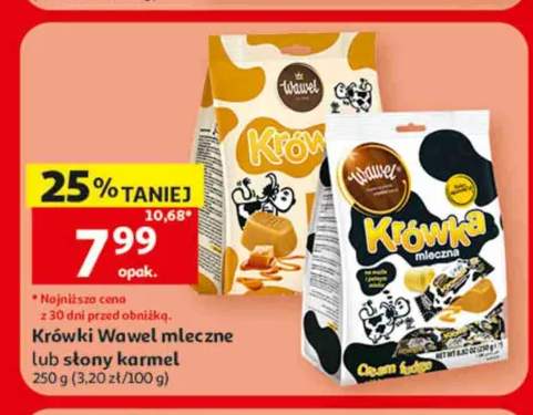 Krówki mleczne Wawel +1 wariant