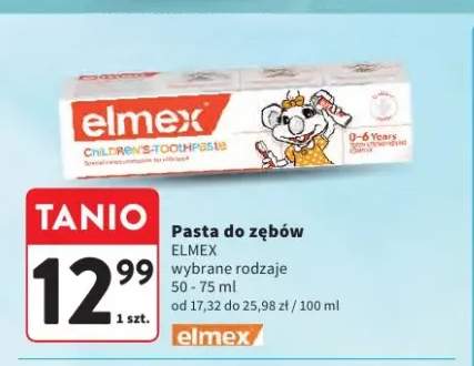 pasta do zębów dla dzieci