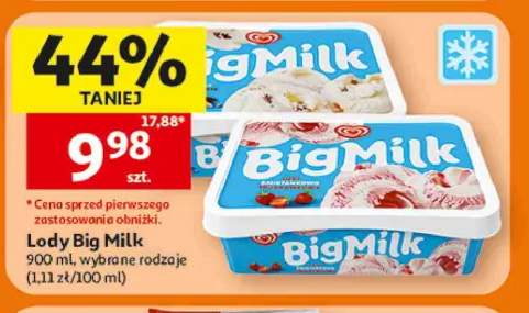 Lody śmietankowe Big Milk