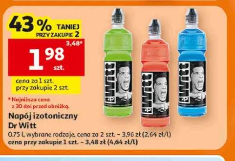 Napój izotoniczny Dr Witt niebieski +2 warianty