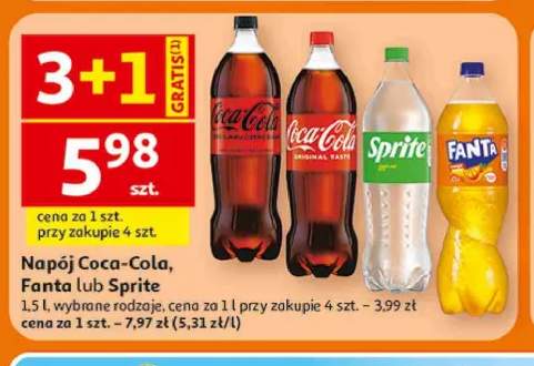 Napój gazowany Fanta +2 warianty