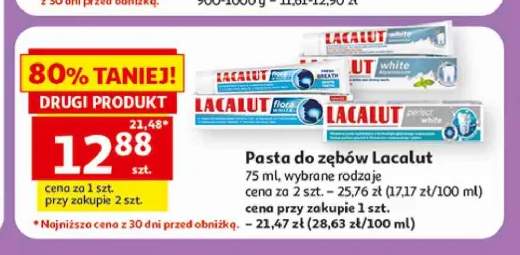 Pasta do zębów Lacalut Fresh Breath +3 warianty