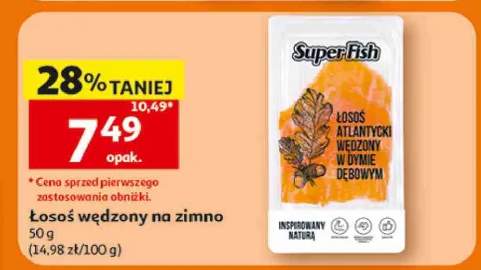 Łosoś wędzony na zimno Super Fish
