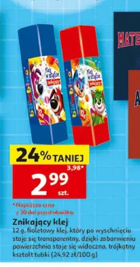 Klej znikający Bambino