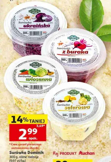 Surówka z buraka Dominik +1 wariant