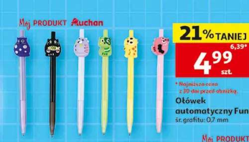 Ołówek automatyczny Fun Auchan