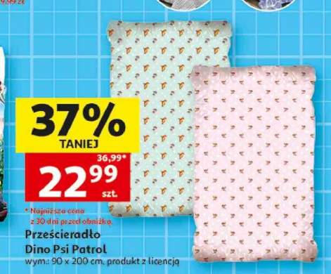 Prześcieradło Dino Psi Patrol