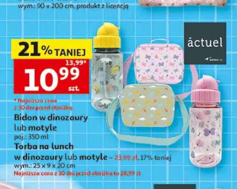Bidon w dinozaury actuel +3 warianty