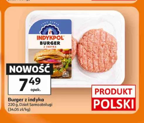 Burger z indyka Indykpol