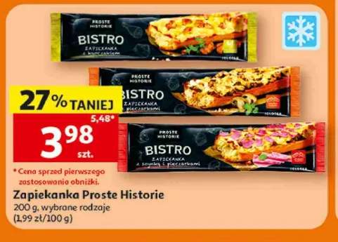 Zapiekanka z kurczakiem Proste Historie Bistro +1 wariant