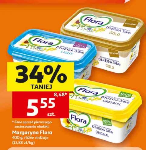 Margaryna Flora Light +2 warianty