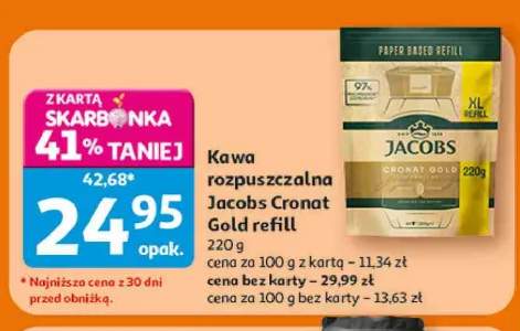 Kawa rozpuszczalna Jacobs Cronat Gold refill