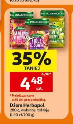 Dżem Kiwi i agrest Herbapol +1 wariant