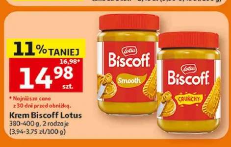 Krem Biscoff Lotus Smooth +1 wariant