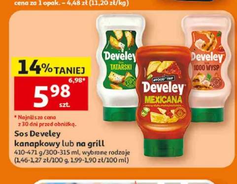 Sos Tatarski Develey +2 warianty