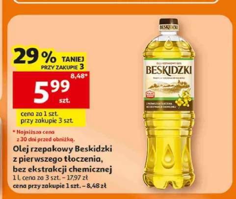 Olej rzepakowy Beskidzki
