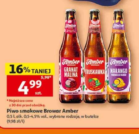Piwo smakowe Browar Amber Marango