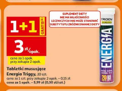Tabletki musujące Energia Triggy