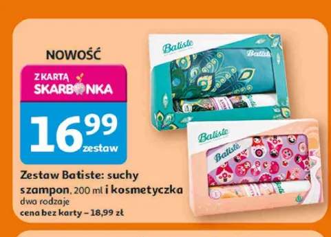 Zestaw Batiste suchy szampon + kosmetyczka