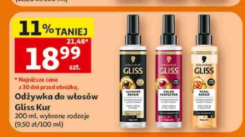 Odżywka do włosów Gliss Kur