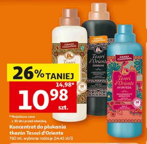 Koncentrat do płukania tkanin Tesori d'Oriente Hammam +2 warianty