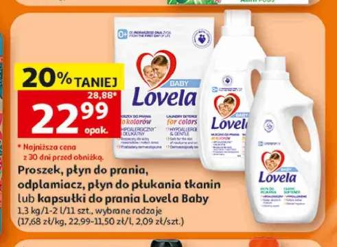 Proszek do prania Lovela Baby +4 warianty
